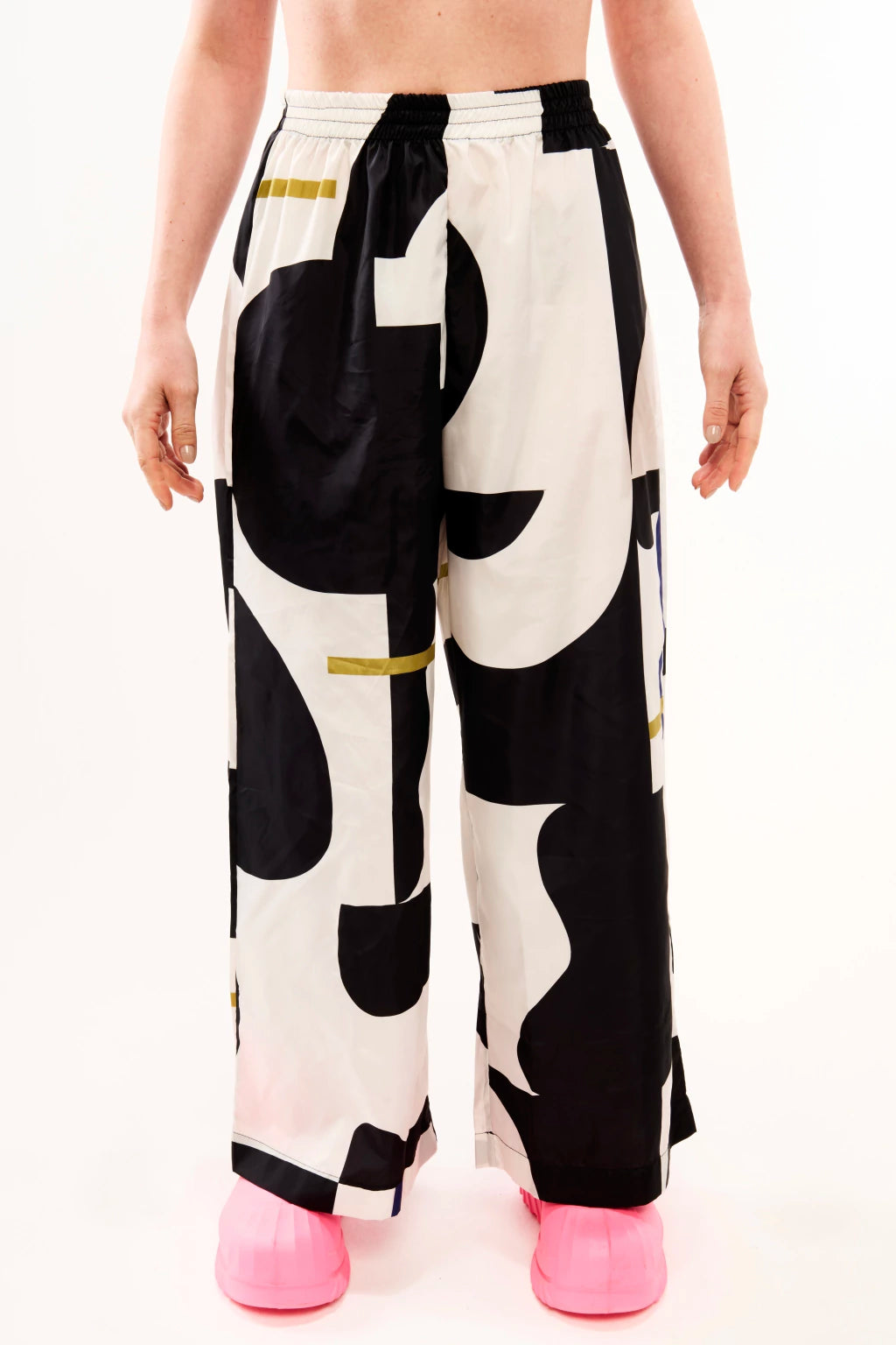 Windbreaker Wide-Leg Pants "Errejota"