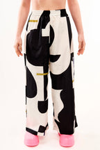 Windbreaker Wide-Leg Pants "Errejota"