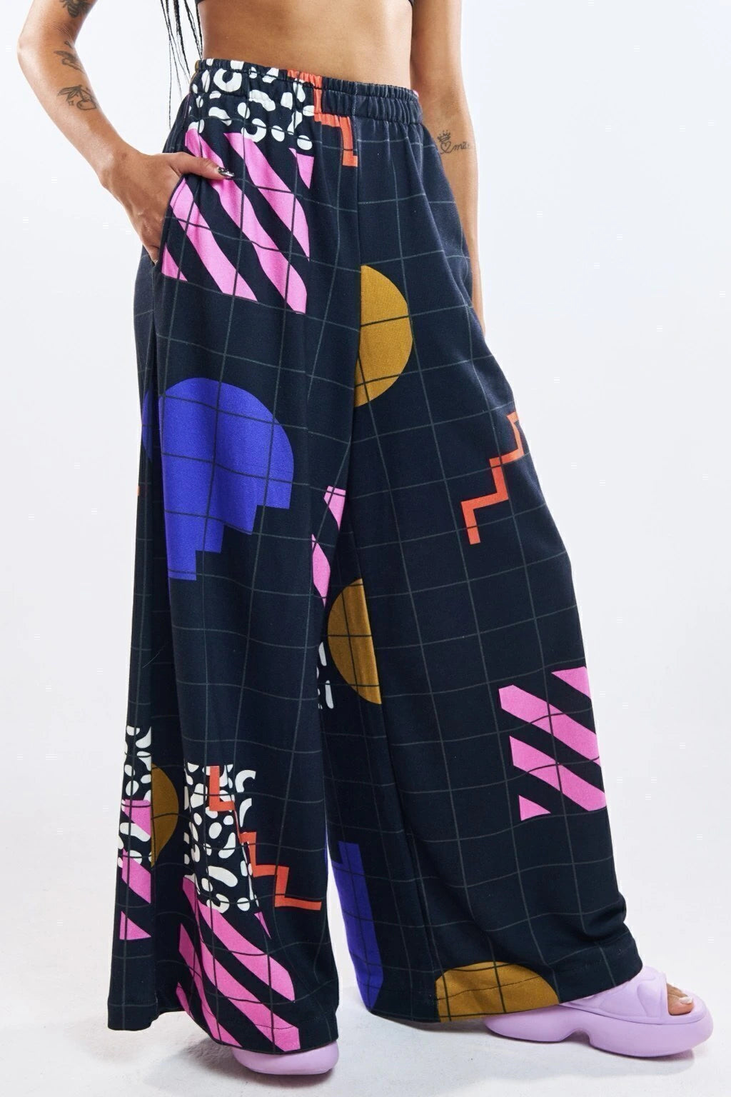 Wide-Leg Sweatpants “Vinheta”